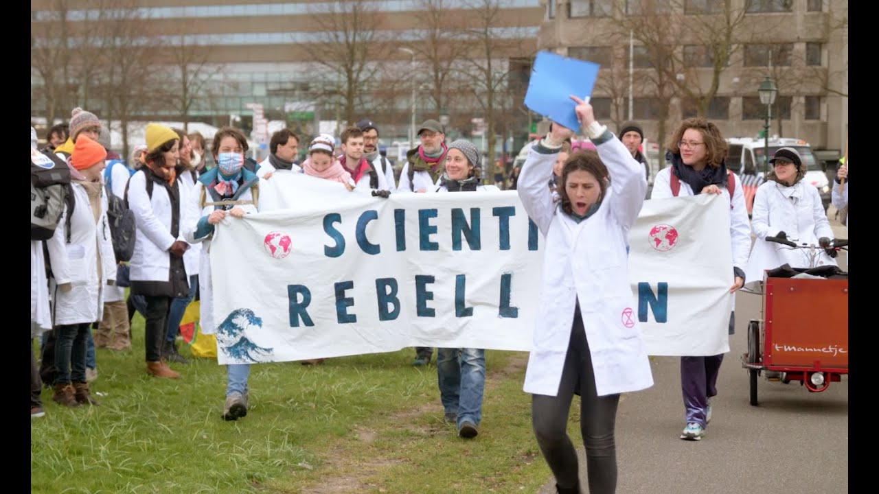 Scientist Rebellion takes action in the Netherlands