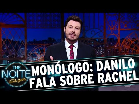 The Noite (28/09/16) - Monólogo: Danilo fala sobre estar "conhecendo melhor" a Rachel Sheherazade