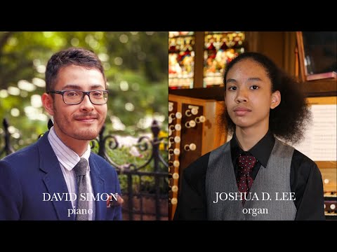 THE 10TH MUSIC VESPER AT ST. ELIZABETH'S - JOSHUA D. LEE (ORGAN) & DAVID SIMON (PIANO)
