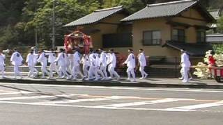 preview picture of video '神輿（瀧宮神社の春祭り）2010'