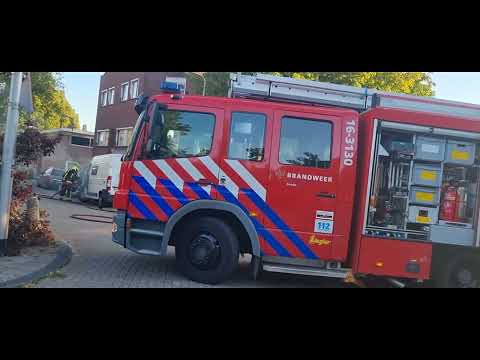22-08-08 Prio 1 Voertuigbrand - Burgemeester Martenssingel (Gouda)