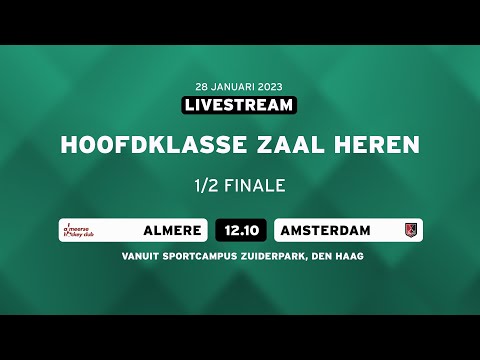½ Finale NK Hoofdklasse Zaal 2023 – Almere vs Amsterdam (H)