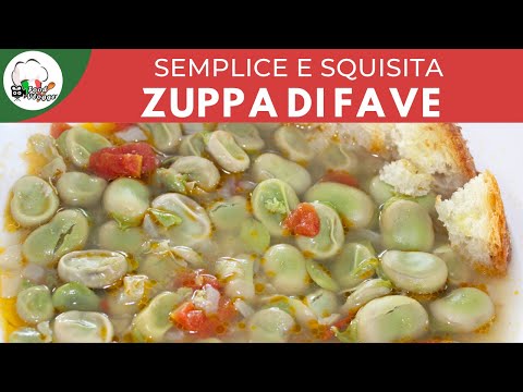 Zuppa di fave semplice leggera e gustosa | Carlo Gaiano