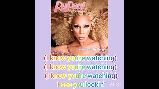 RuPaul-Jealous of my boogie(Lyric-letra)