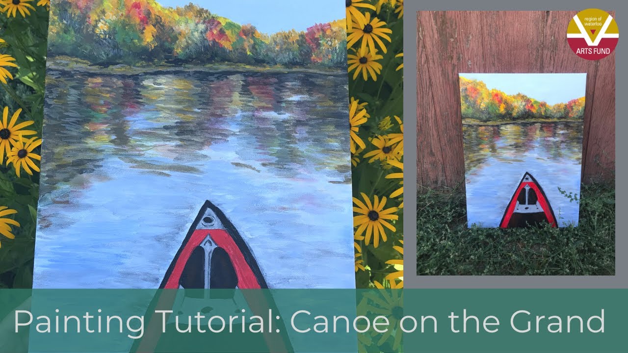 Canoe Fall Painting Tutorial