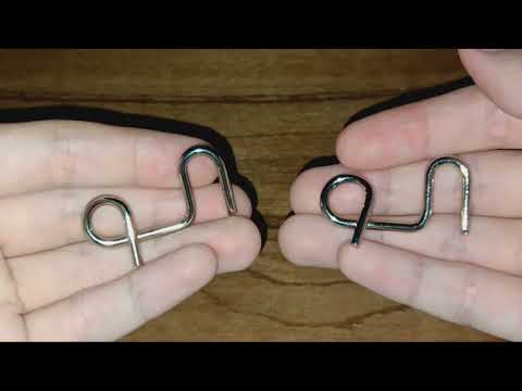 Chinese Double Spoon Wire Puzzle | Solve And Reset #31 | Shopee.com.my