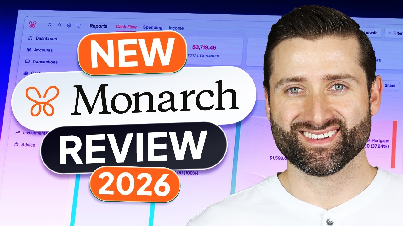 Monarch Money budgeting app review | All your finances in one place video thumbnail
