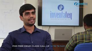 ui web development training reviews by inventateq students about Full stack Course