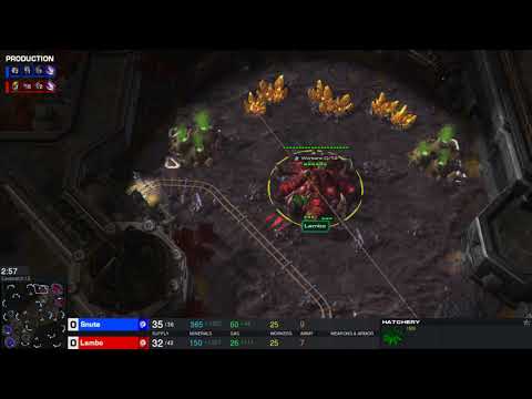 Snute vs Lambo | Game 1 | WCS Leipzig | ROUND OF 16 | ZvZ | Starcraft 2 | FULL GAME