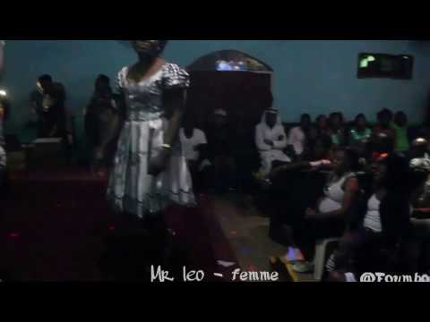 Mr. Leo performing femme at Foumbot (Music Camerounaise)
