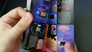 Sneek Peek inside Atari Collection 1 Cartridge Manual