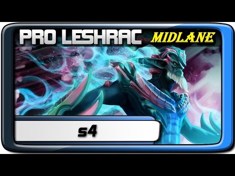 Pro LESHRAC s4 Midlane Mmr Gameplay [ DOTA 2 ]