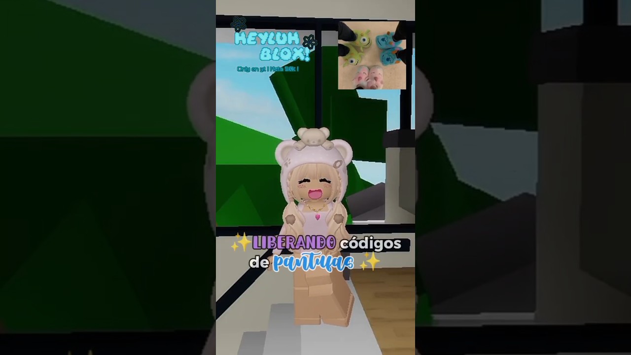 ✨🩵 LIBERANDO CÓDIGOS DE PANTUFAS ! ✨🩵 | #roblox #tutorial #jogos