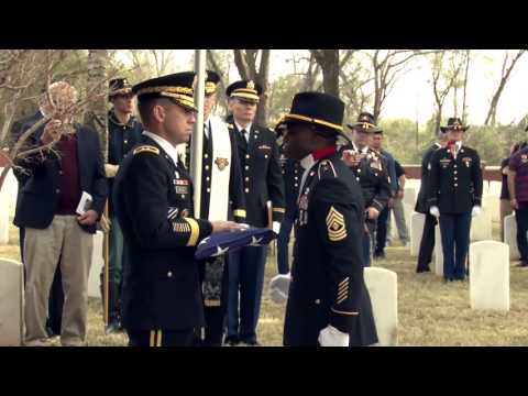 "Taps" performed as final respects are paid to LTG Hal Moore.