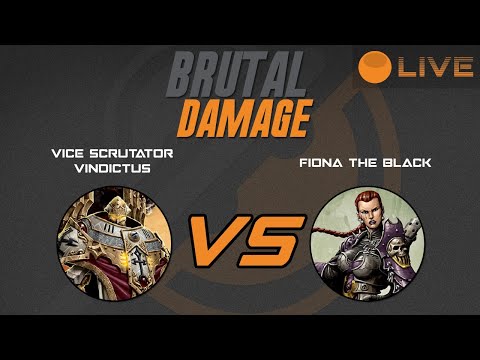 Brutal Damage Weekly Warmahordes - Vindictus1 vs Fiona1