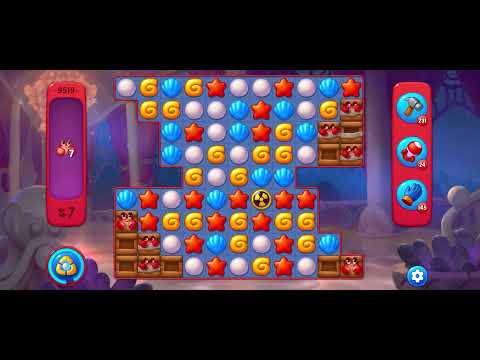 Fishdom Hard level 9519 no boosters フィッシュダム ハード