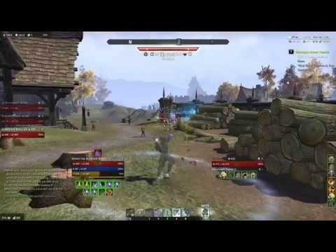 ESO PvP outnumbered gameplay Stam sorc + Dk SoH and TO