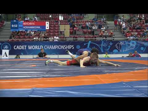 1/8 FS - 48 kg: V. NEYCHEV (BUL) v. H. HOVHANNISYAN (ARM)