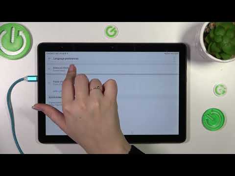 How to Change System Language on HUAWEI MediaPad T5?