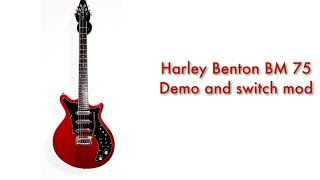 Video thumbnail for Harley Benton BM 75 demo, review and series wiring mod. by DJ Boogie