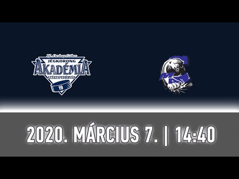 Ifj. Ocskay Gábor Jégkorong Akadémia - MAC Budapest   EBJL elődöntő 3. mérkőzés