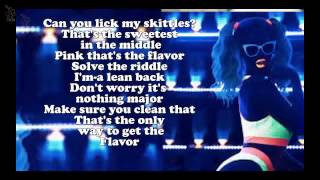 Beyonce Blow Lyrics On Screen CDQ1