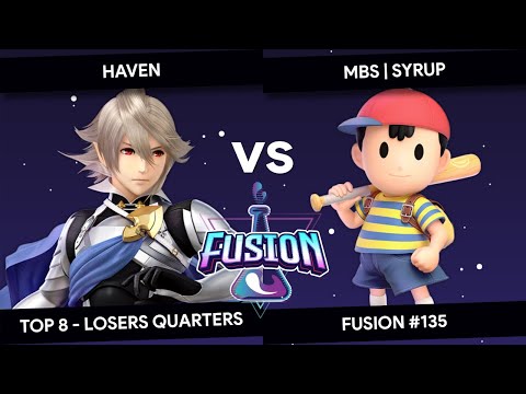 Fusion #135 - Haven (Corrin) vs Syrup (Ness) - Top 8 - Losers Quarters
