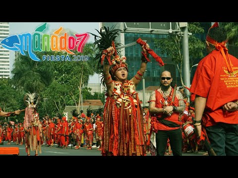 Manado Fiesta 2019 Cultural Parade | Kabasaran Minahasa | WISATA MANADO