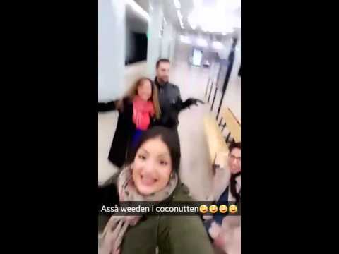 You put the weed in the coconut and light that shit up!