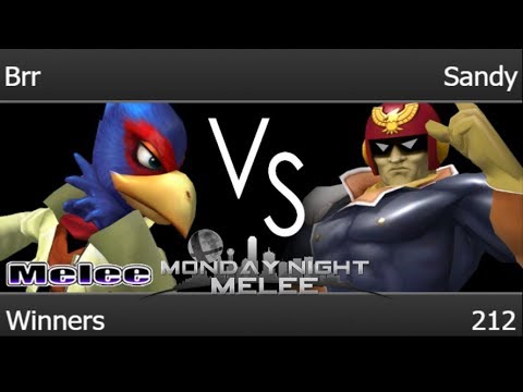 MNM 212 - Brr (Falco) vs Sandy (C Falcon) Winners - Melee