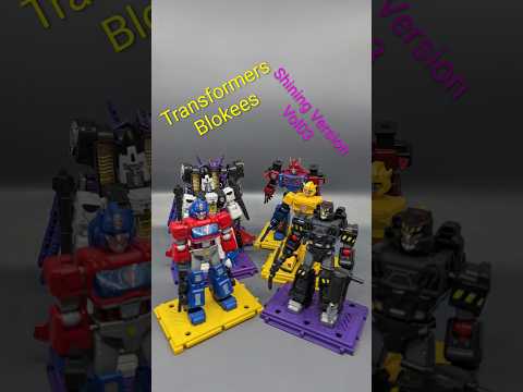 3 Minute Reviews #transformers #blokees #shiningversion #autobots #decepticons #vol3 #shatteredglass