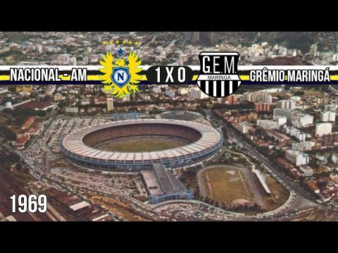 Nacional 1 x 0 Grêmio Maringá 1969 - NARRAÇÃO - Luiz Eduardo