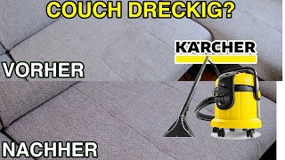 Couch dreckig? Die Lösung: Kärcher SE 4002 Waschsauger