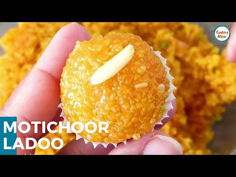 Homemade Motichoor Ladoo | Iftar Recipe | Festival Recipe by Cooking Mate