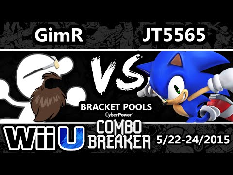 Combo Breaker - JT5565 (Sonic) Vs. VGBC | GimR (G&W) SSB4 Bracket Pools - Smash Wii U - Smash 4