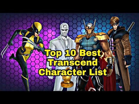 Top 10 Best Transcend Characters List 2021 - Marvel Future Fight