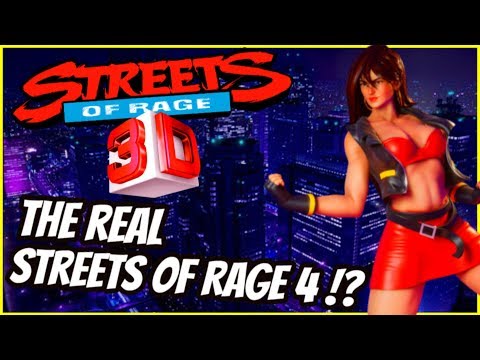 The Story of STREETS OF RAGE 3D - History of the Real Streets of Rage 4 !?