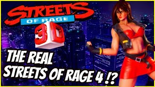 The Story of STREETS OF RAGE 3D - History of the Real Streets of Rage 4 !?