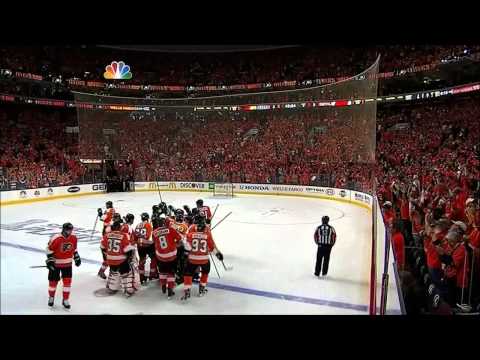 Danny Briere's OT game winner vs Devils