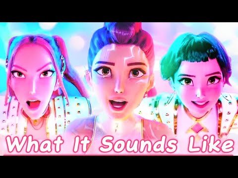 Harmonious Multi-Fandom "What It Sounds Like" Video • KPop Demon Hunters AMV