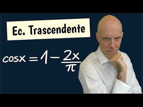 ECUACIÓN TRASCENDENTE. ¿Sabes resolverla?