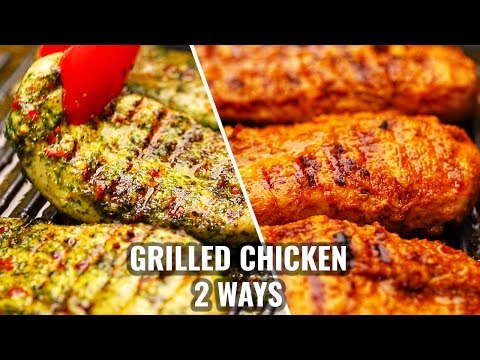 GRILLED CHICKEN - 2 WAYS | HEALTHY GRILLED CHICKEN RECIPES BY SPIICE EATS