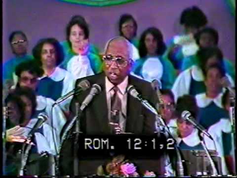 APOSTLE R.L. MITCHELL SOUND THE ALARM NO COMPRISING WITH THE WORLD CHURCHES!!