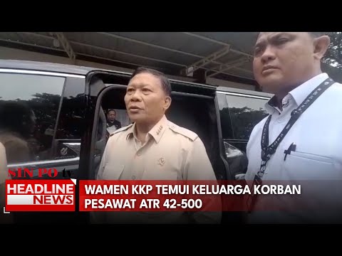 Wamen KKP Temui Keluarga Korban Pesawat ATR 42-500