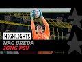 Debuut voor TIJN SMOLENAARS ? tijdens een avondje NAC ⚔ | Highlights NAC Breda - Jong PSV