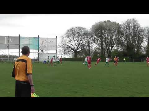 K.V.C. Eendr. Deftinge - E.C. Oudenhove A. - Doelpunt 1 - E.C. Oudenhove A