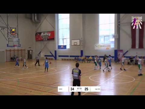 BBBL U12 Honka FIN (wht) vs Jugla LAT (blu)