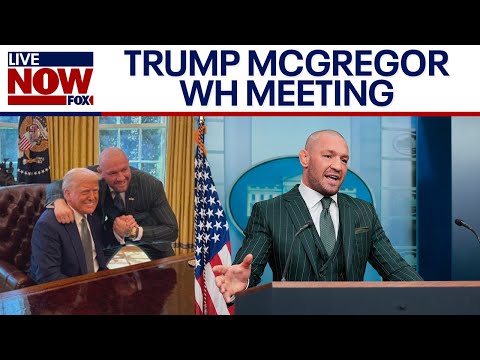 Video | Conor McGregor meets with Trump during White House visit | LiveNOW from FOX