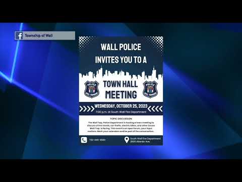 Wall Township Police Meeting