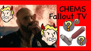 CHEMS in FALLOUT TV what are they WHAT DO THEY DO & images of CHEMS FROM THE FALLOUT GAMES